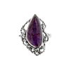 Sterling Silver Purple Turquoise Ring
