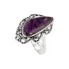 Sterling Silver Purple Turquoise Ring
