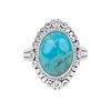 Sterling Silver Turquoise Ring