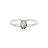 Sterling Silver Rainbow Moonstone Ring