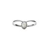 Sterling Silver Rainbow Moonstone Ring
