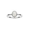 Sterling Silver Rainbow Moonstone Ring