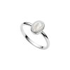 Sterling Silver Rainbow Moonstone Ring