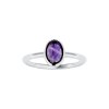 Sterling Silver African Amethyst Ring
