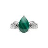 Sterling Silver Malachite Ring