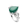 Sterling Silver Malachite Ring