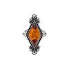 Sterling Silver Baltic Amber Ring