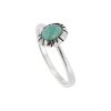 Sterling Silver Larimar Ring