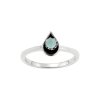 Sterling Silver Larimar Ring
