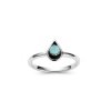 Sterling Silver Larimar Ring
