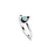 Sterling Silver Larimar Ring