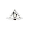 Sterling Silver Aleigha Rainbow Moonstone Ring