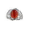 Sterling Silver Red Jasper Ring