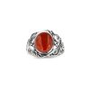 Sterling Silver Red Jasper Ring