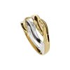 Sterling Silver Two Tone Ring
