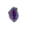 Sterling Silver Purple Turquoise Ring