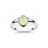 Sterling Silver Peridot Ring