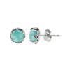 Sterling Silver Larimar Earrings
