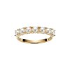 Sterling Silver Fresh Water Pearl Ring Over 18K Yellow Gold Plated