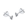 Sterling Silver Celtic Trinity Stud Earrings