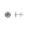 Sterling Silver Trends Round Celtic Knot Elegant Stud Earrings