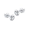 Sterling Silver Star Stud Earrings