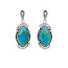 Sterling Silver Earring Turquoise