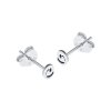 Sterling Silver Spiral Stud Earrings