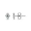 Sterling Silver Butterfly Stud Earrings