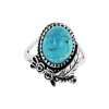 Sterling Silver Kingman Turquoise Ring