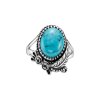 Sterling Silver Kingman Turquoise Ring