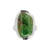 Sterling Silver Green Turquoise Ring