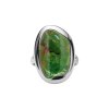 Sterling Silver Green Turquoise Ring