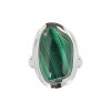 Sterling Silver Malachite Ring