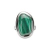 Sterling Silver Malachite Ring