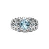 Sterling Silver Sky Blue Topaz & London Blue Topaz Ring