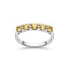 Sterling Silver Citrine Ring