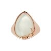 Copper Mother of Pearl Ring