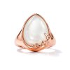 Copper Mother of Pearl Ring
