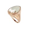 Copper Mother of Pearl Ring