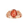 Sunstone Copper Ring