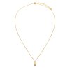 18K Yellow Gold Over Sterling Silver Pendant Necklace