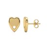18K Yellow Gold Over Sterling Silver Earrings