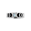 Rainbow Moonstone Sterling Silver Ring