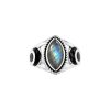 Labradorite Sterling Silver Ring