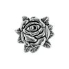 Sterling Silver Rose Ring