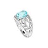 Sky Blue Topaz Sterling Silver Ring