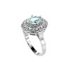 Sky Blue Topz Sterling Silver Ring
