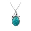 Sterling Silver Pendant with Chain 18 Inches