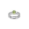Peridot Sterling Silver Ring
